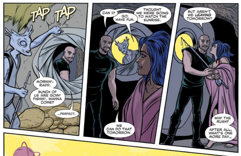 Illustration for article titled Silver Surfer #12 is a heartwarming romance with rich superhero spectacle